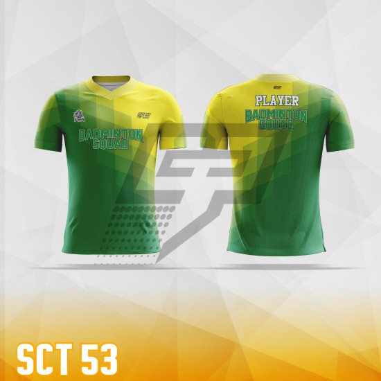Jersey Badminton Full Print SCT53