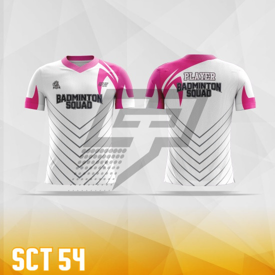 Jersey Badminton Full Print SCT54