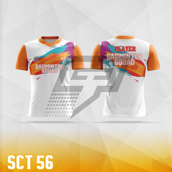 Jersey Badminton Full Print SCT56