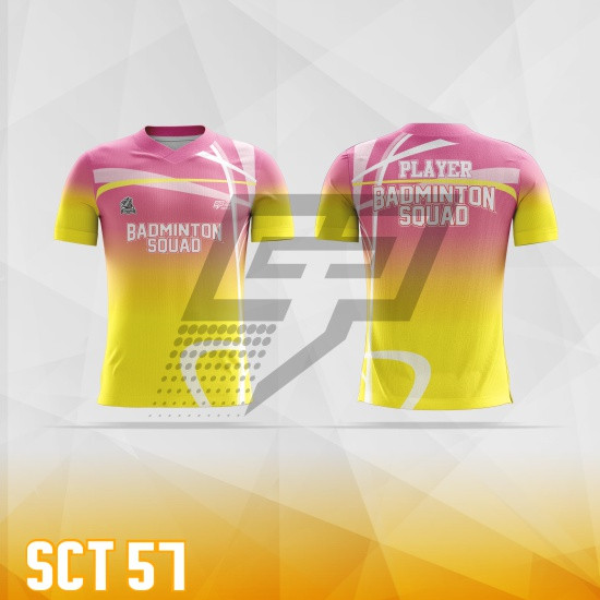 Jersey Badminton Full Print SCT57