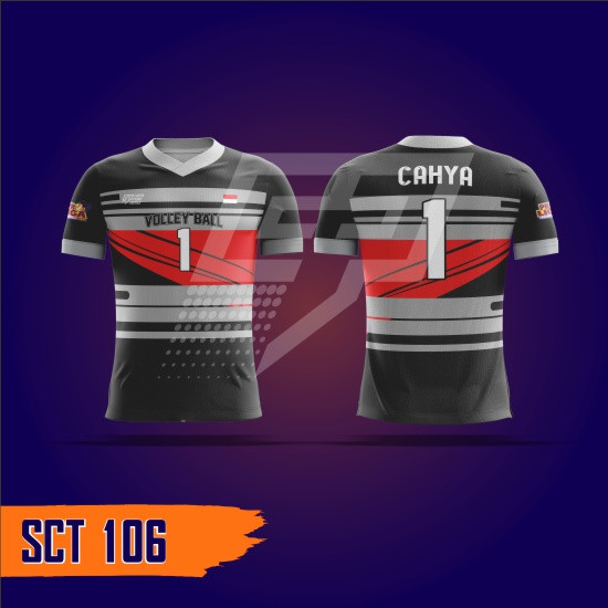 Jersey Volly Atasan Full Print SCT106 