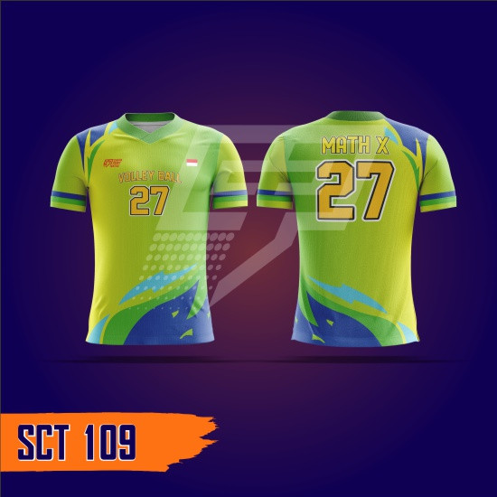 Jersey Volly Atasan Full Print SCT109