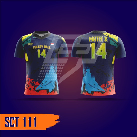 Jersey Volly Atasan Full Print SCT111
