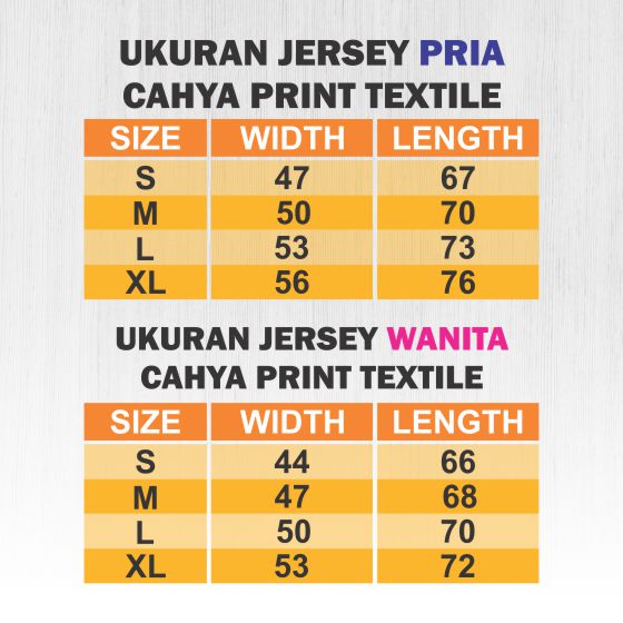 Paket Jersey Couple Custom Request