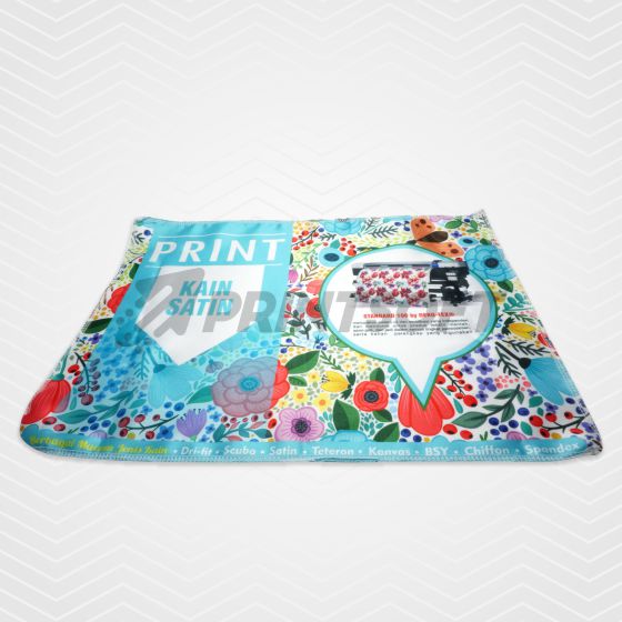 Print Kain Satin Umbul Umbul