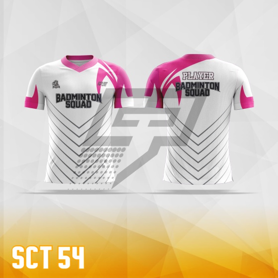 Jersey Badminton Fullprint SCT54