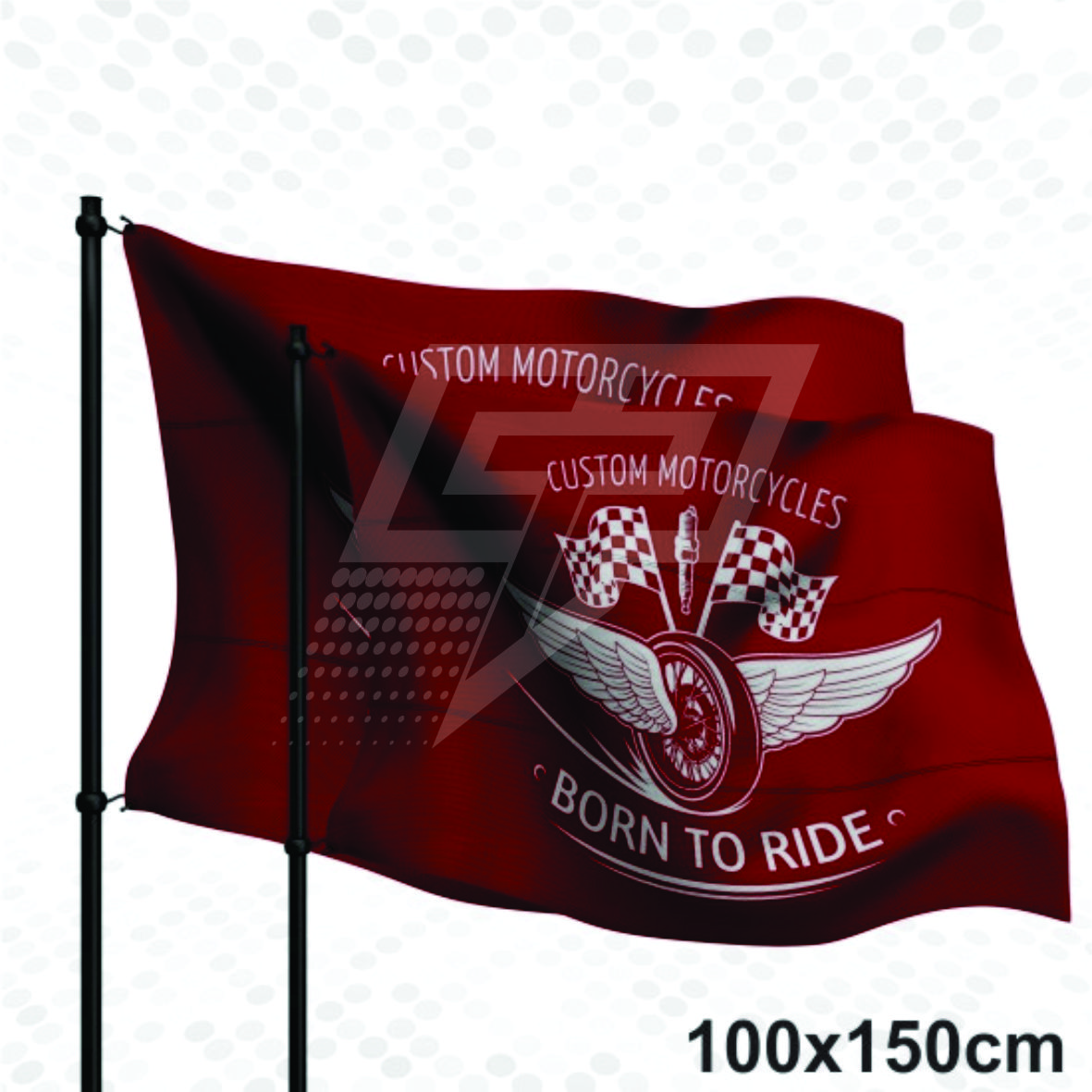 Bendera Kain 150x100cm