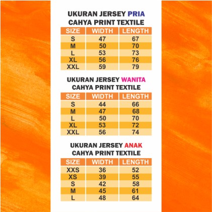 Jersey Custom Setelan Bahan Bintik dan Paving